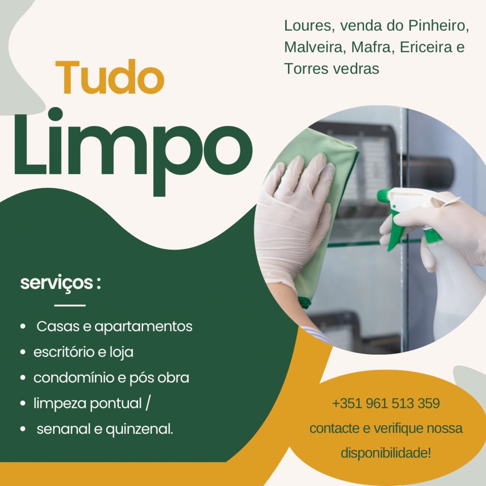 Limpeza ocasionais ou regulares