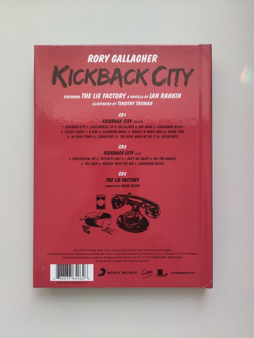 Audiobook 2x CD Rory Gallagher – Kickback City