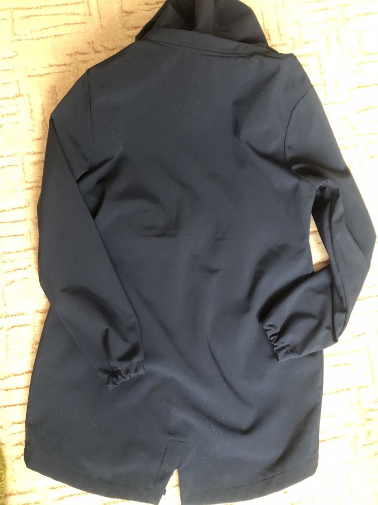 Dluga kurtka damska softshell