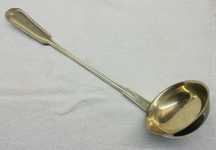 Concha da sopa antiga da marca Alpaca