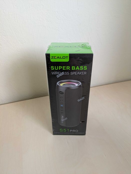 Bezprzewodowy głośnik Zealot S51 Pro 40W - NOWY, zafoliowany