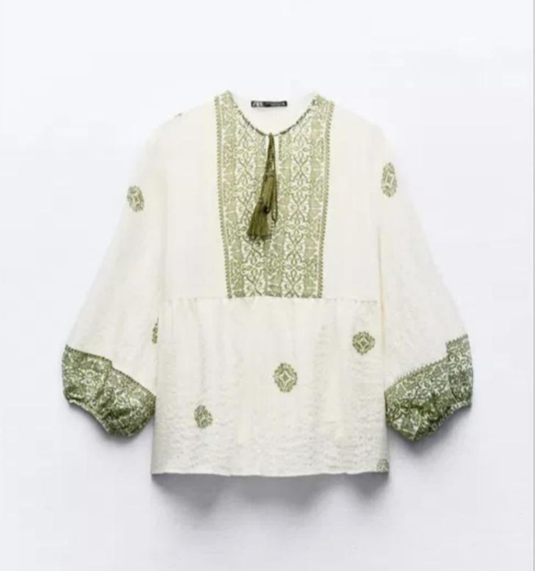 Сорочка вишиванка zara, xl