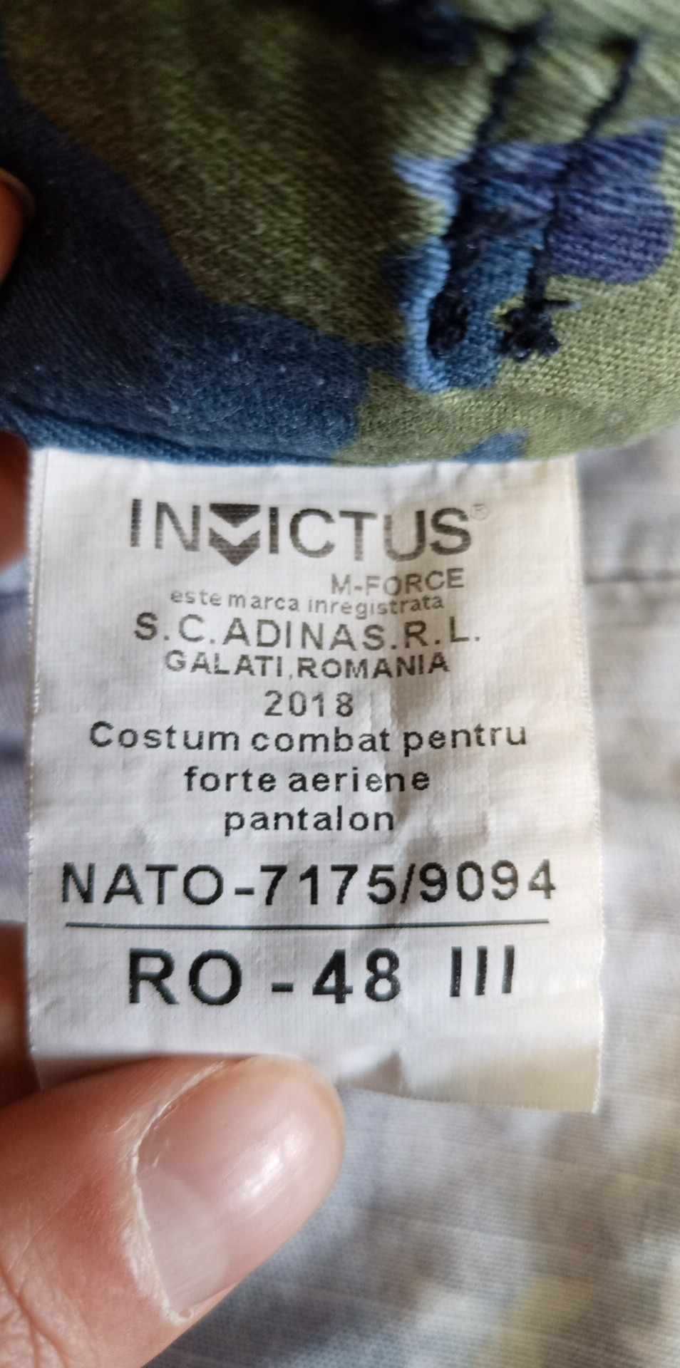 Spodnie Armia Rumunia Air Force Multicam M2017 r48III pas 88-92