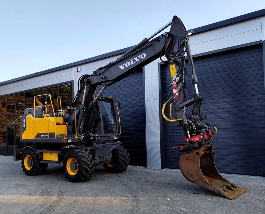 Volvo EW160E  ROTOTILT R6 Szczypce Indexator 2016r Oryginał GPS 3D, Super stan!