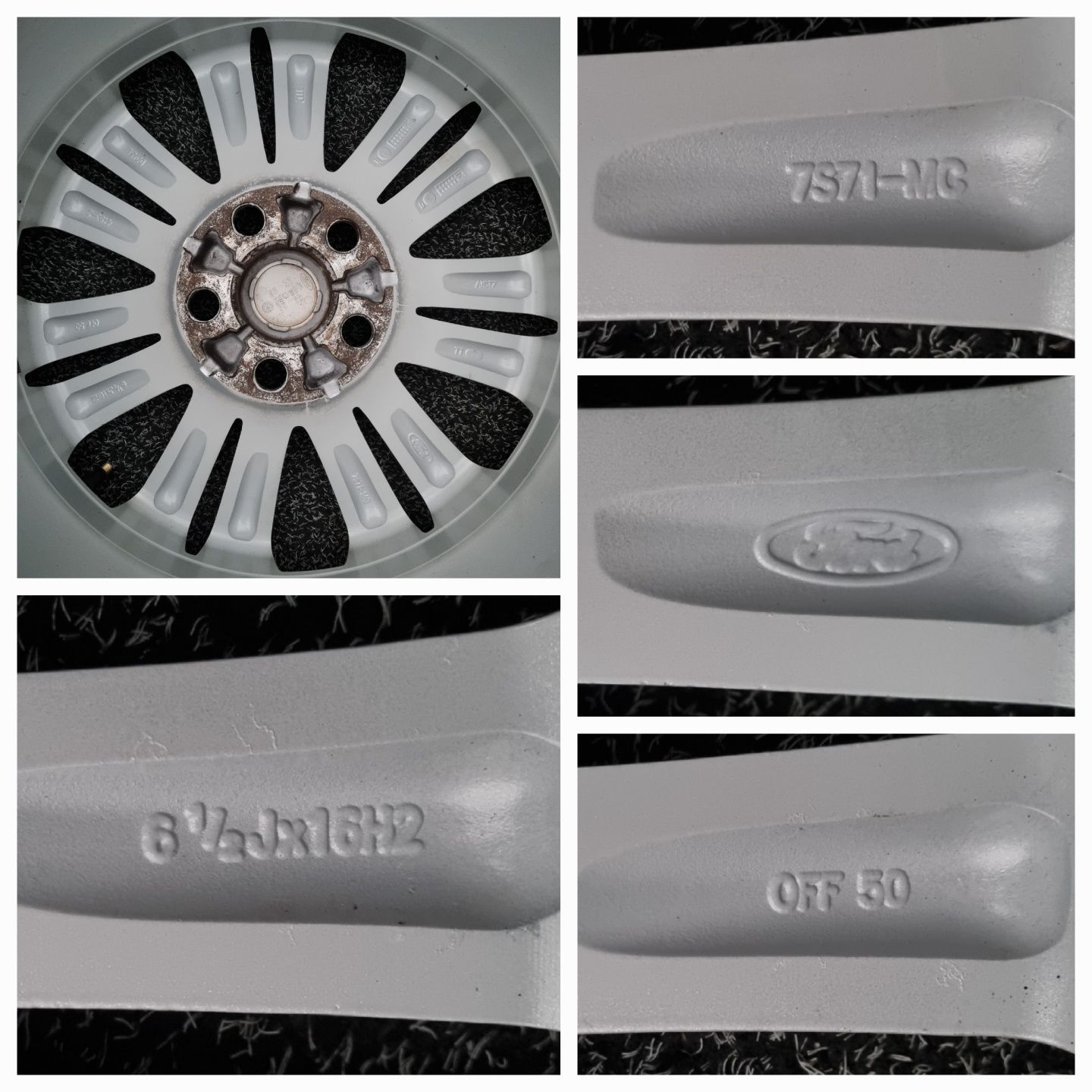 Felgi Alu 16" Ford Focus MK3 MK4 Mondeo MK4 S-Max Galaxy C-Max 5x108