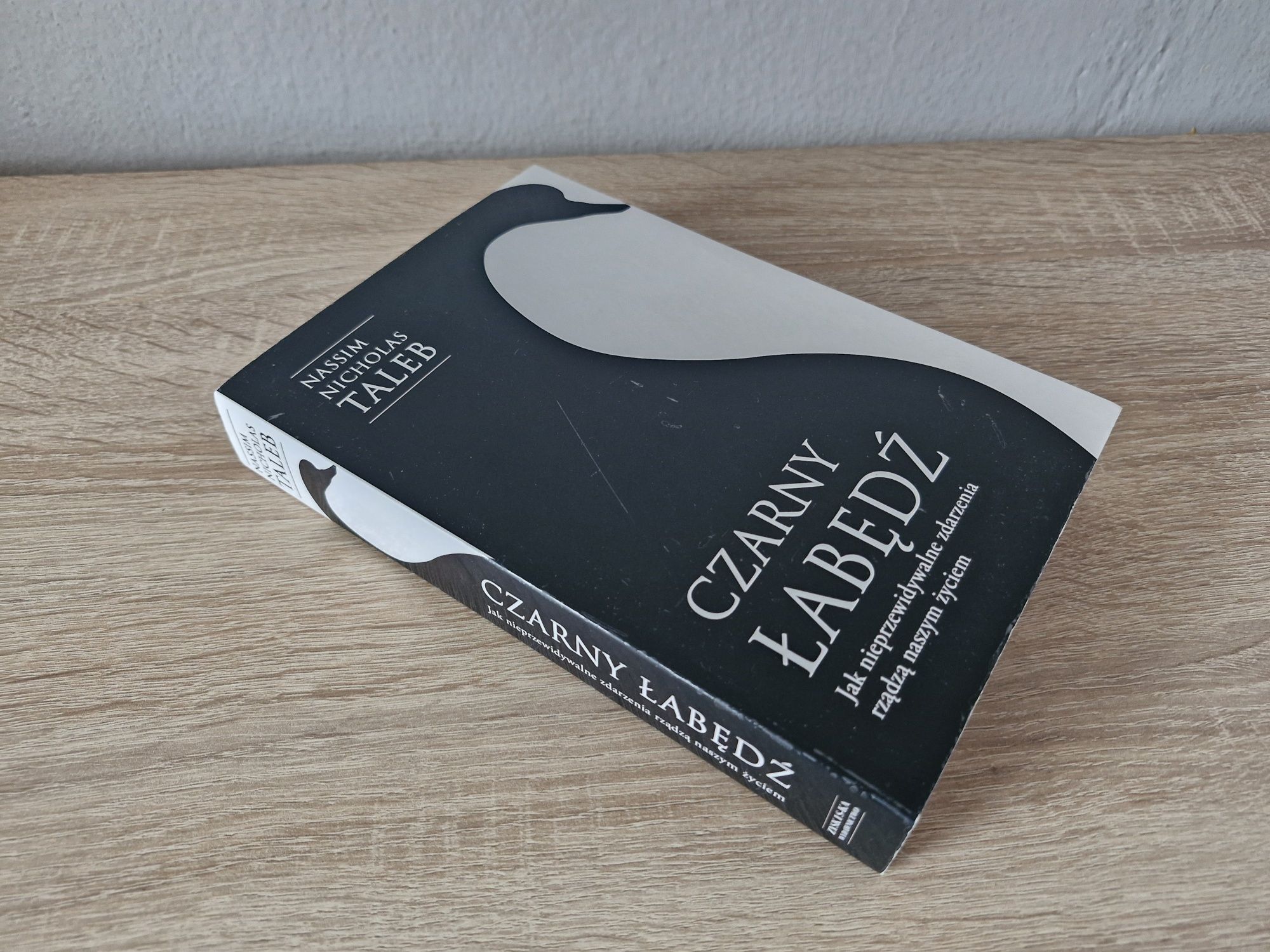 Książka Nassim Nicholas Taleb Czarny Łabędź