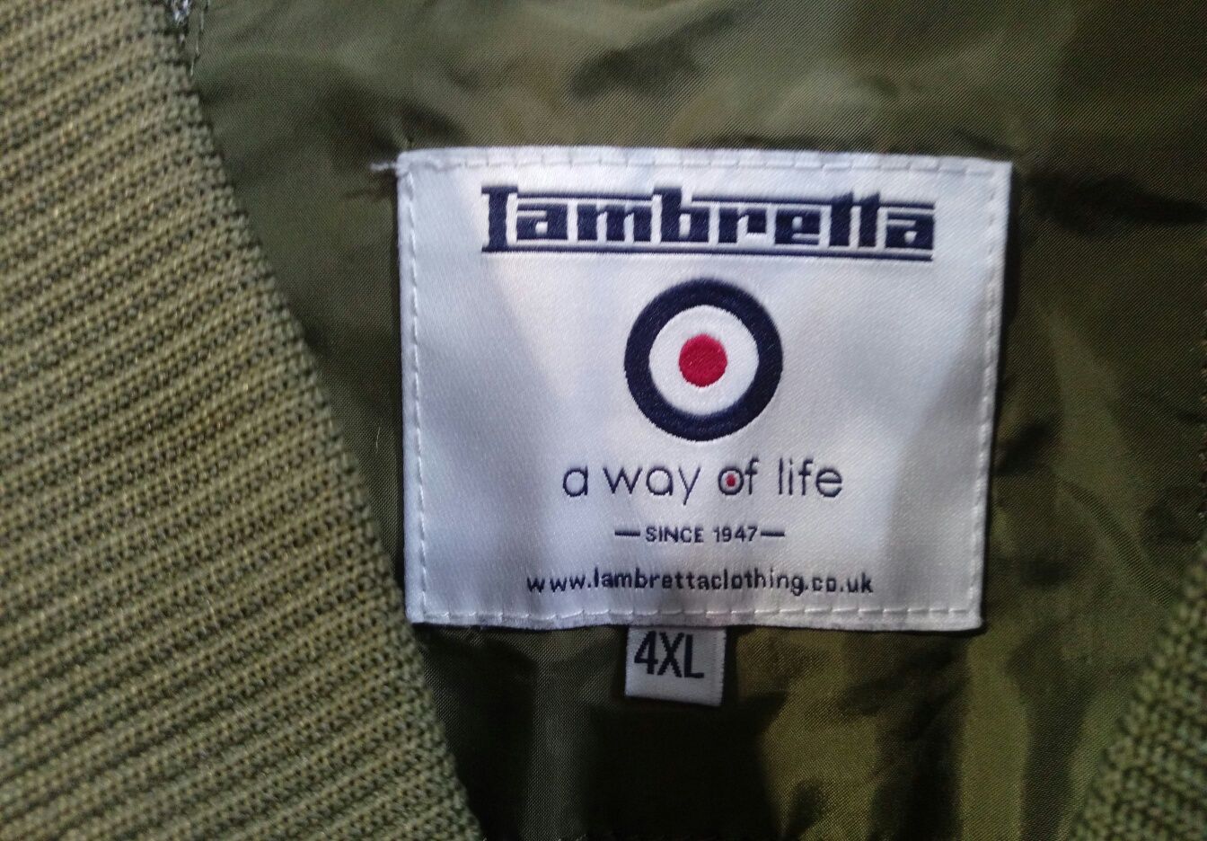 Lambretta оригінал чоловіча куртка вітрівка бомбер