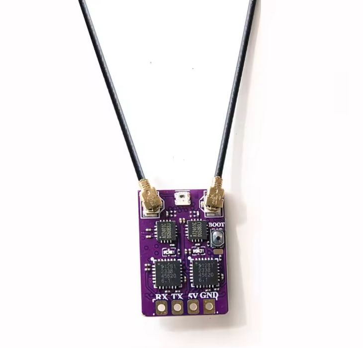 Приймач ELRS 2.4 DUAL антени