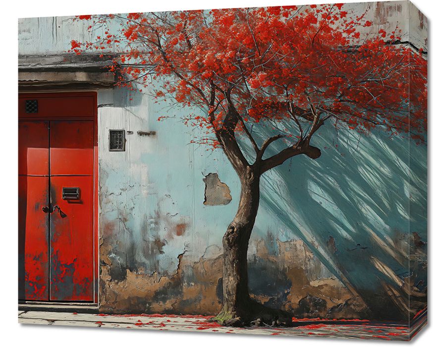 Obraz 60x50cm Widok Na Dawne