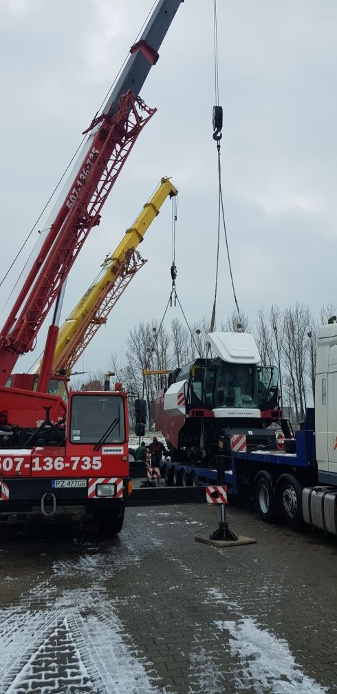 Wynajem dźwigu ,usługi dźwigiem , usługi dźwigowe Poznań 95 zł