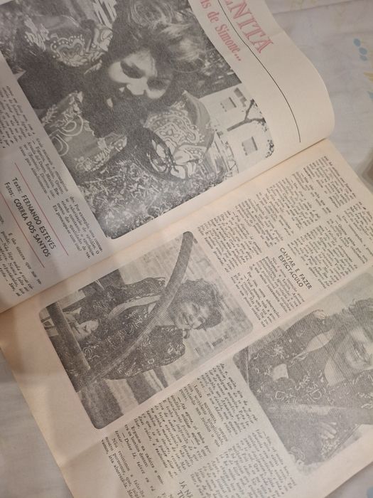 Revistas vintage radio televisão lenita gentil