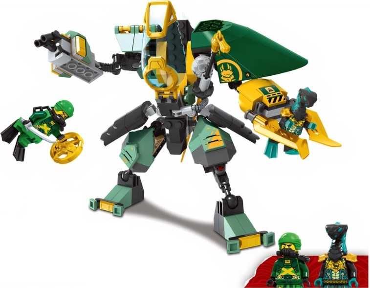 Nowe Klocki 228el. WODNY MECH LLOYDA jak LEGO NINJAGO 71750