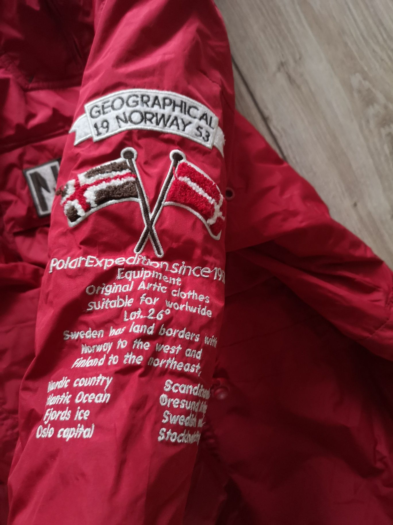 Kurtka zimowa kangorka  geographical norway L