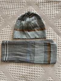 Комплект шапка та шарф фірми benetton