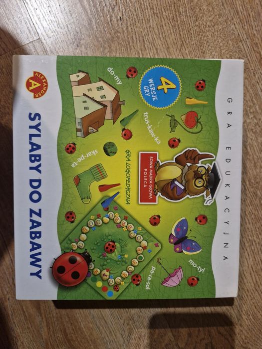 Sylaby do zabawy Gra edukacyjna logopedia