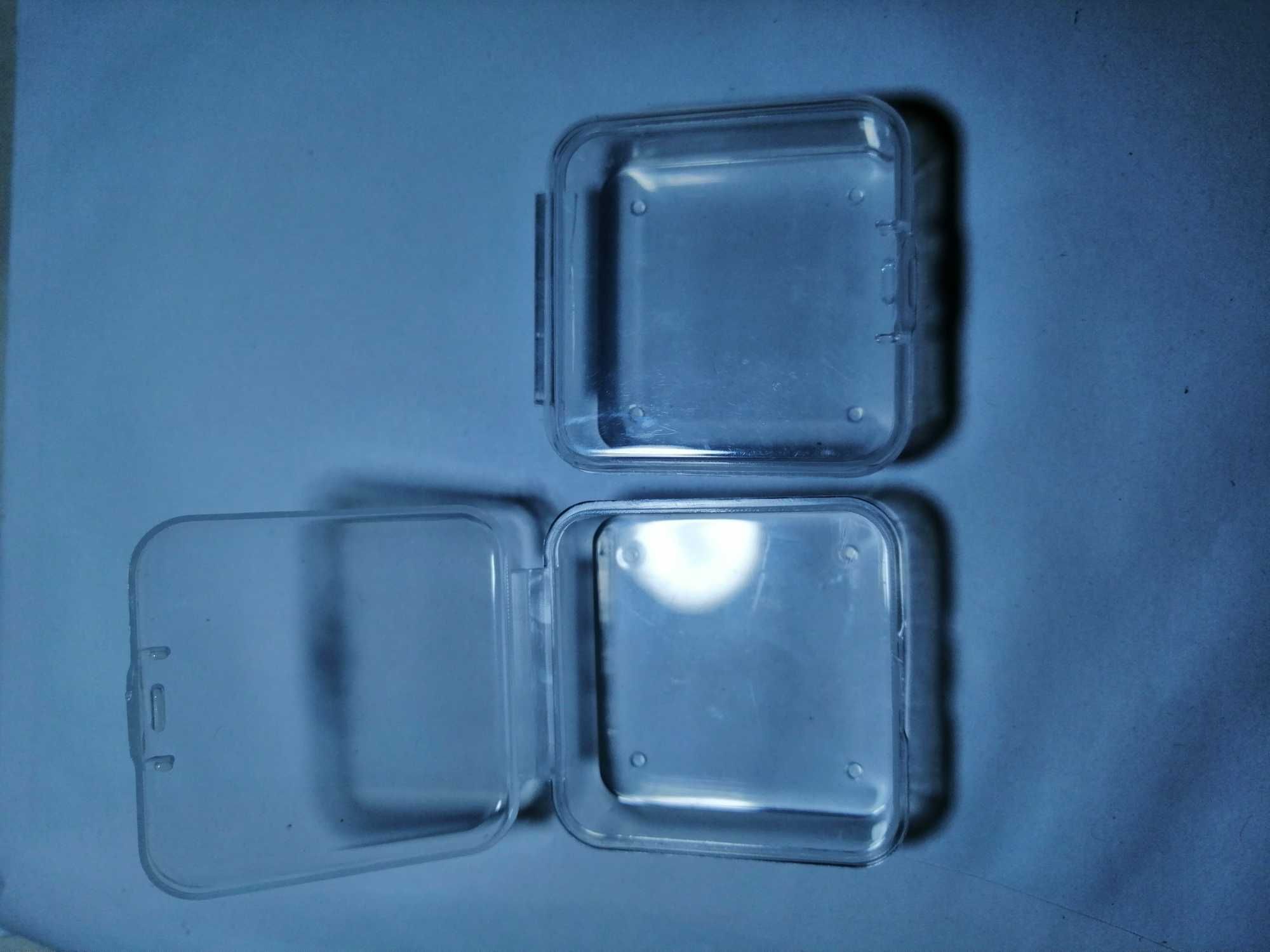 20 szt pudełko plastikowe zamykane zatrzask nowe