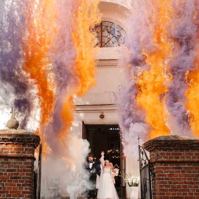 Wiatraki iskier | Napis Miłość | Ciężki dym | Wyrzutnie dymu | Iskry