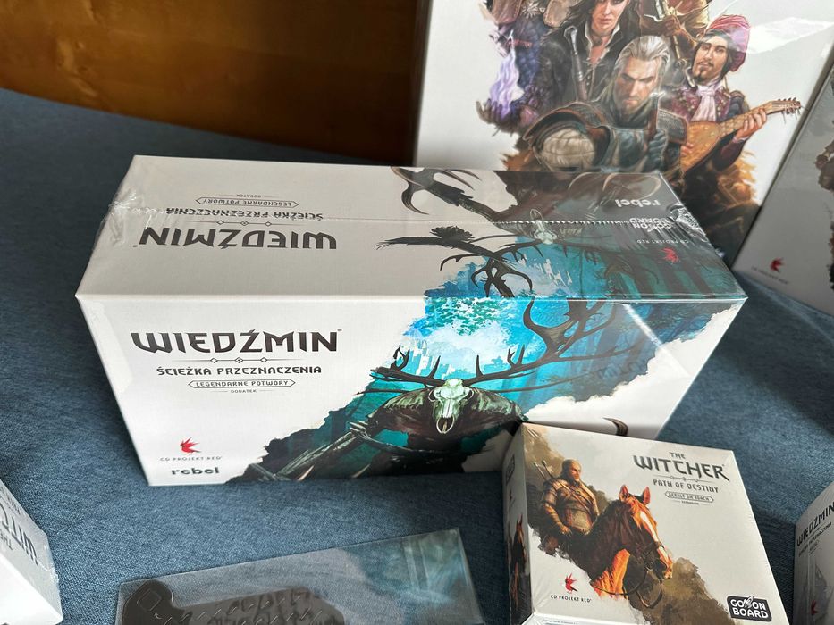 Wiedźmin Ścieżka Przeznaczenia ALL-IN Geralt Figurki Towarzyszy i inne