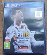 FIFA 18 na PS4 pudełko