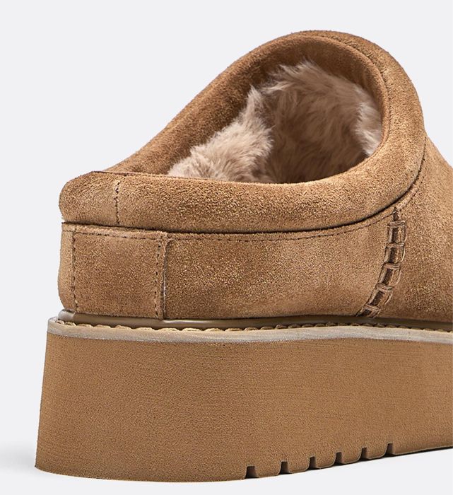 Уггі беж stradivarius короткі тапки замш натуральний 39