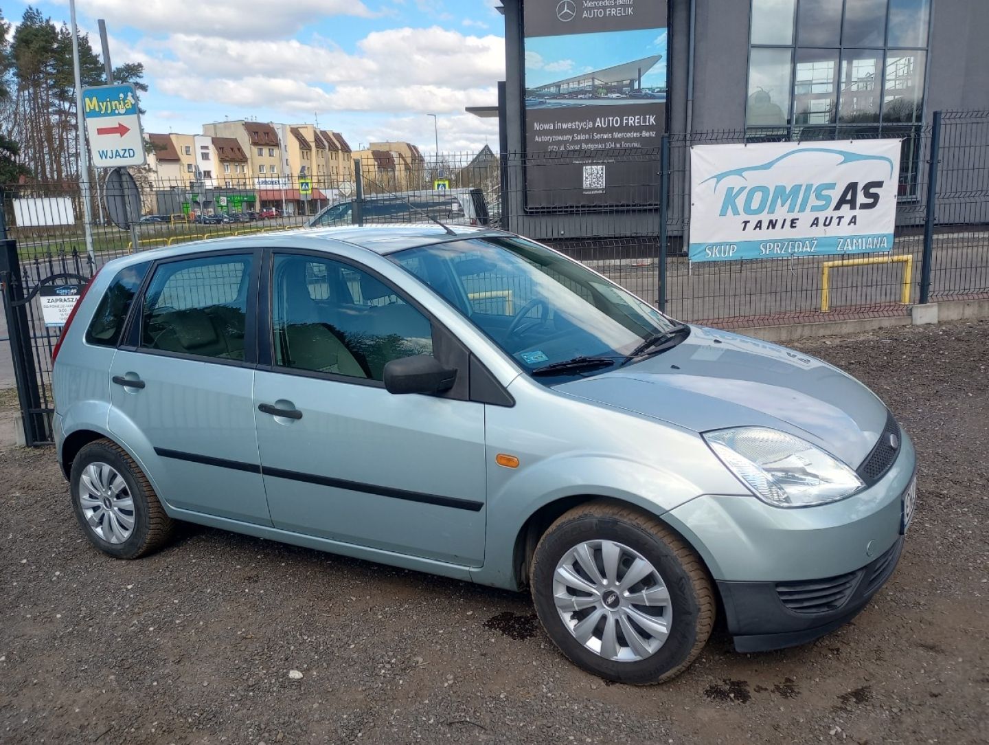 Ford Fiesta 1.4D 68KM 2003r * el szyby radio klimatyzacja * TORUŃ