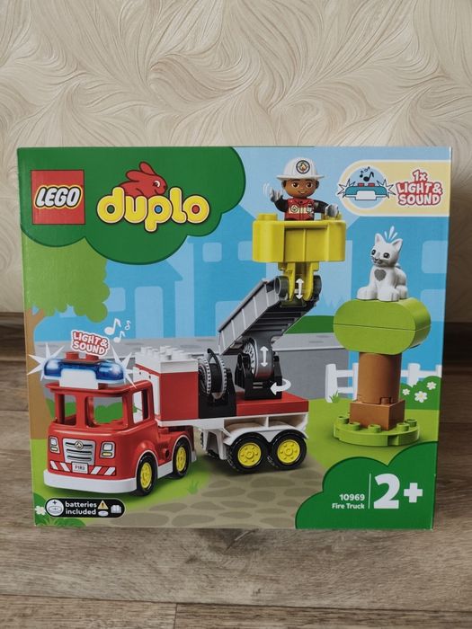 Lego duplo пожежна машина