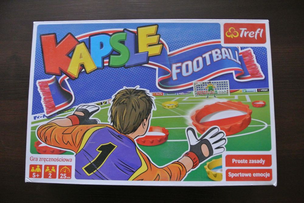 Kapsle Football - gra zręcznościowa firmy Trefl - wiek 5+