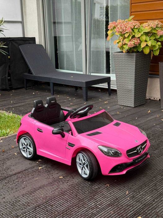 Samochód dla dziecka SUN BABY Mercedes Benz SLC300 Różowy