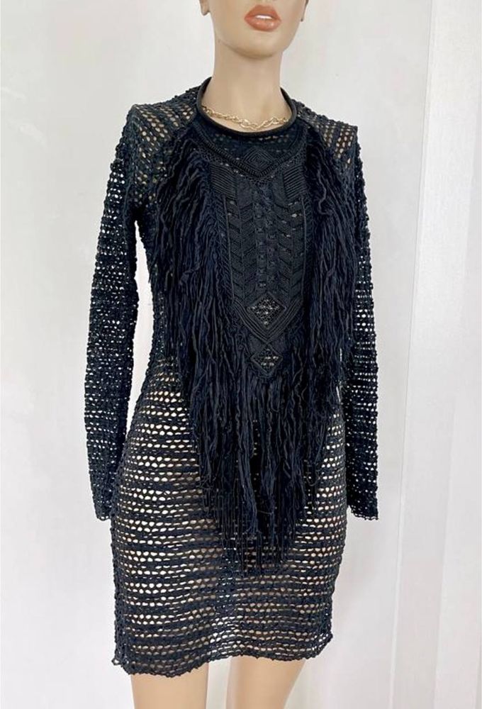Isabel Marant платье сетка кольчуга