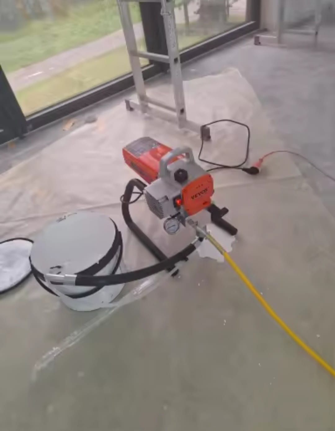 Pulverizador de Tinta Elétrico 1800 W – Compacto Airless