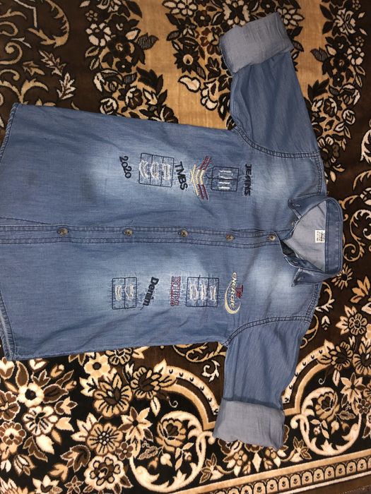 Светр для хлопця джинсовка