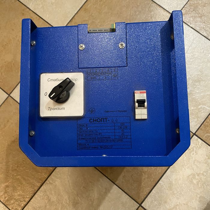 Стабилизатор напруги СНОПТ-4,4