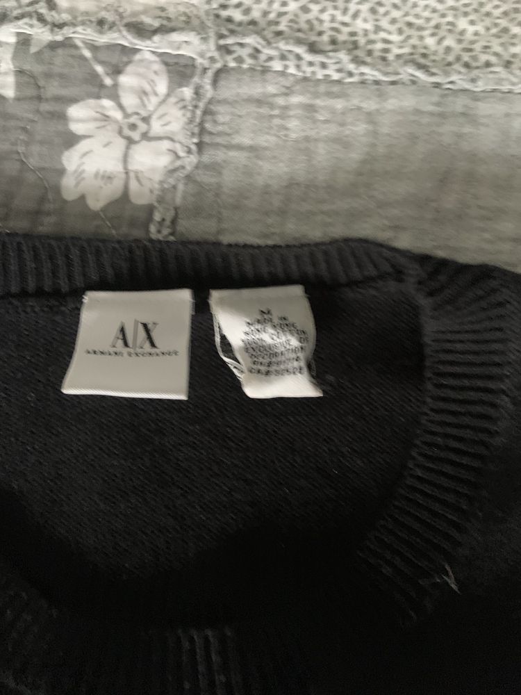 Armani Exchange sweter M snake - 100% bawełna exclusive
