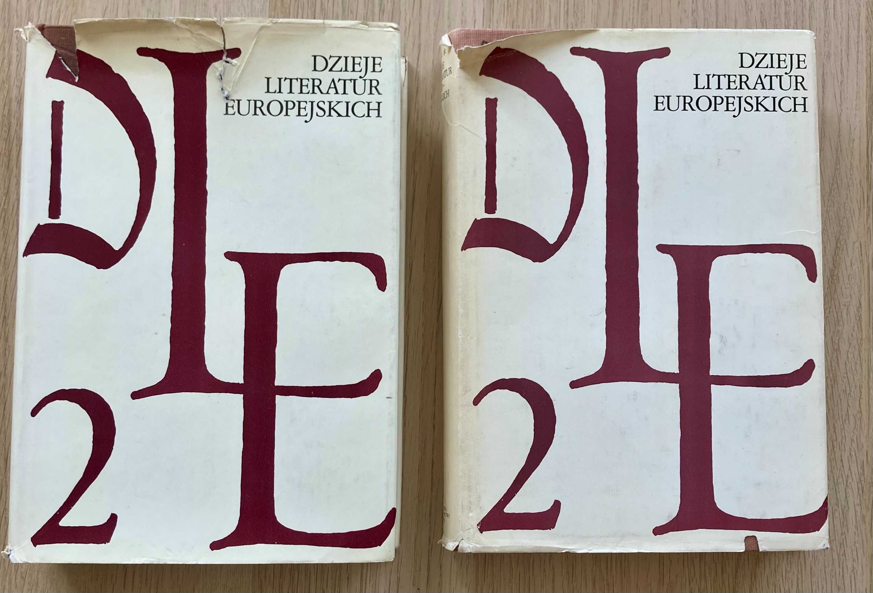 Dzieje Literatur Europejskich.T.2 Cz.1,2