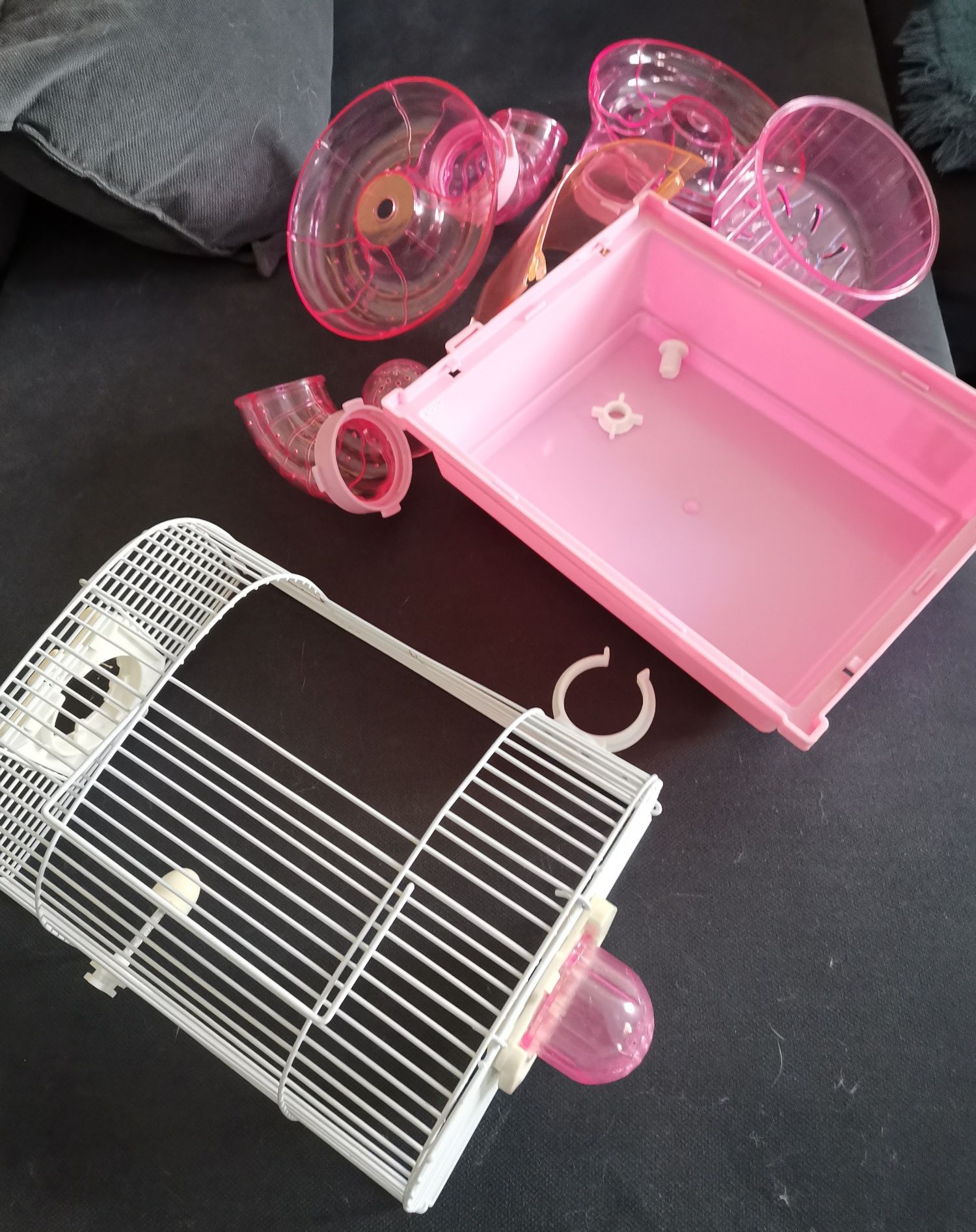 Gaiola de hamster como nova com acessórios