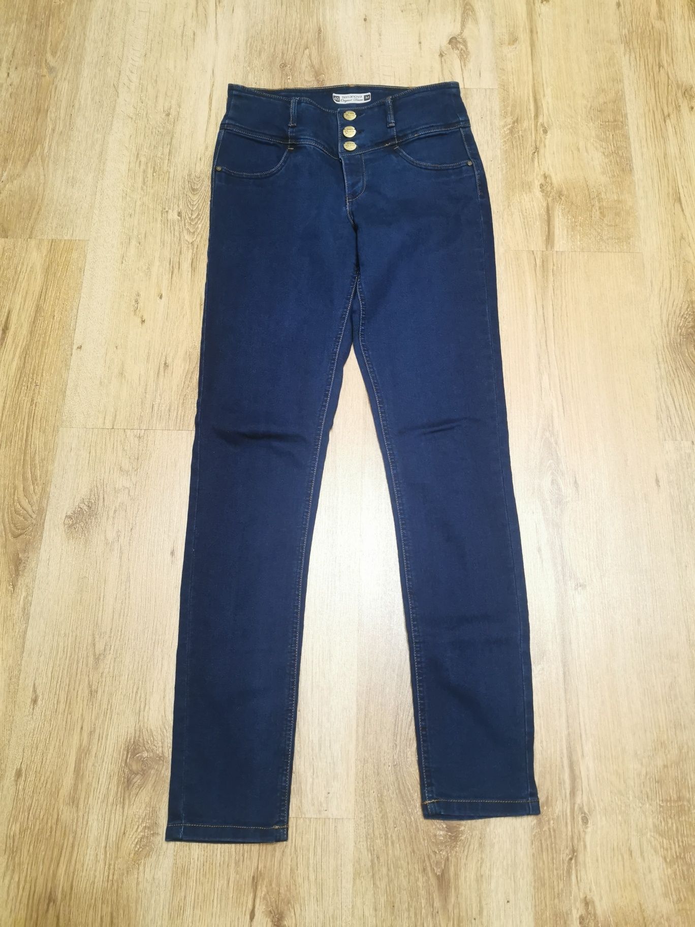 Jeansy skinny high waist Terranova 38/40