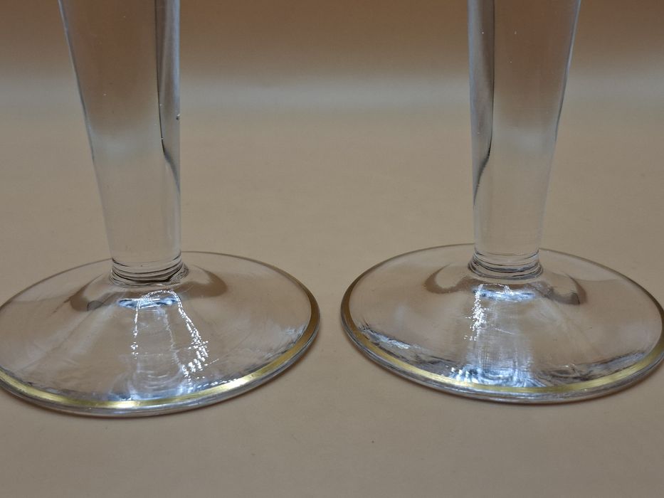 Kieliszki z 1890 r - Huta Józefina Szklarska Poręba,  proj. Arthura Ge