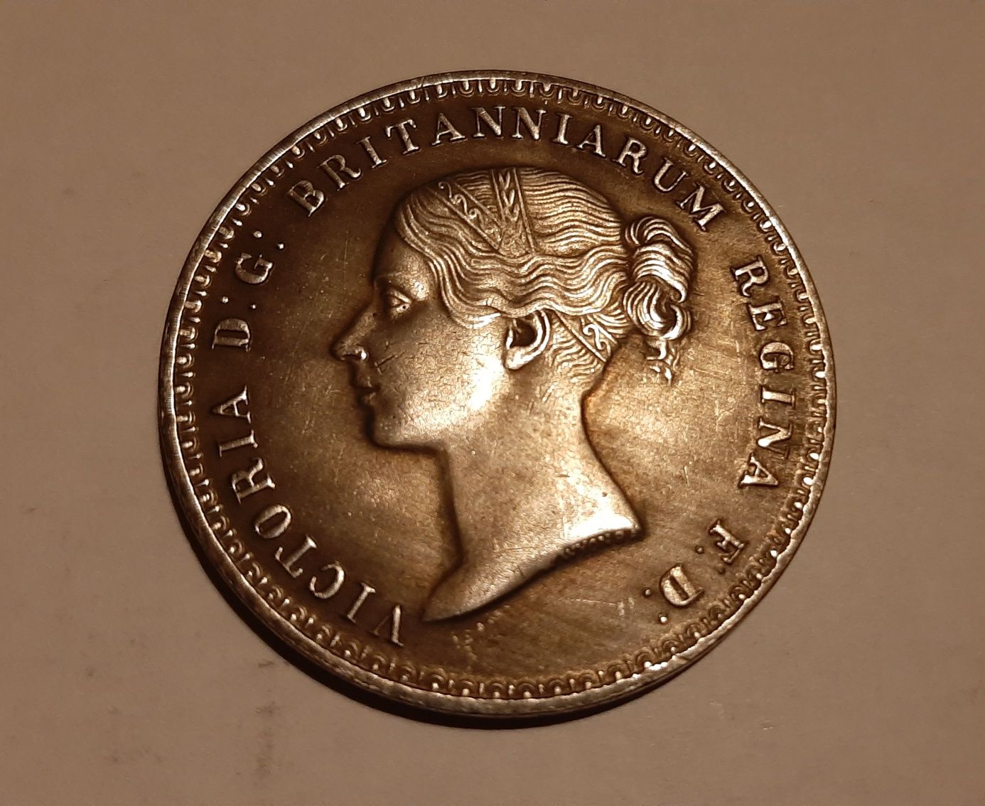 Moneta Królowa Victoria 1839r.
