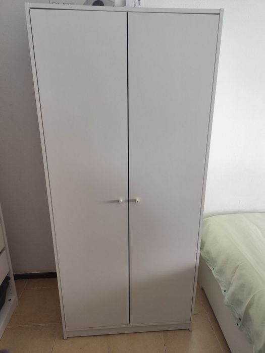 Roupeiro duas portas branco IKEA