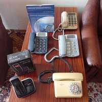 biurkowe aparaty telefoniczne z minionej epoki