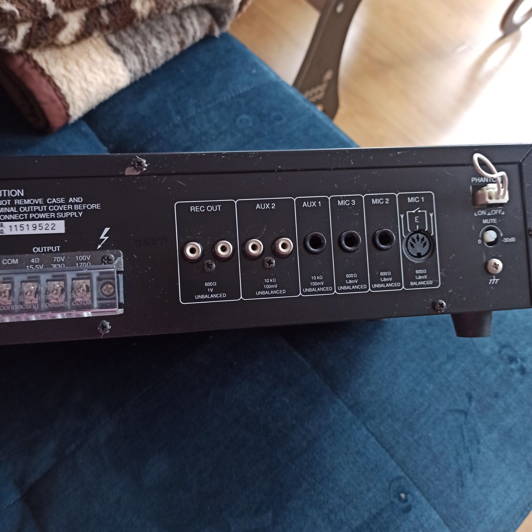 Toa pa amplifier a 1061