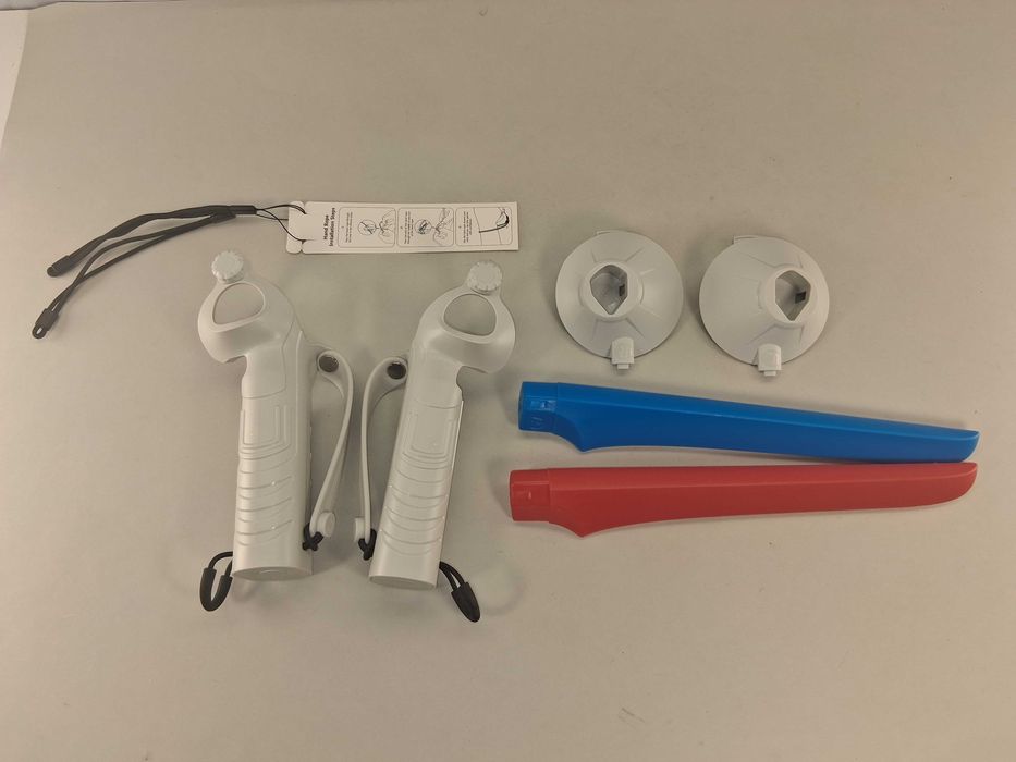 N044 Uchwyty Kontrolerów Beat Saber Rączki Miecze Świetlne Quest 2 VR