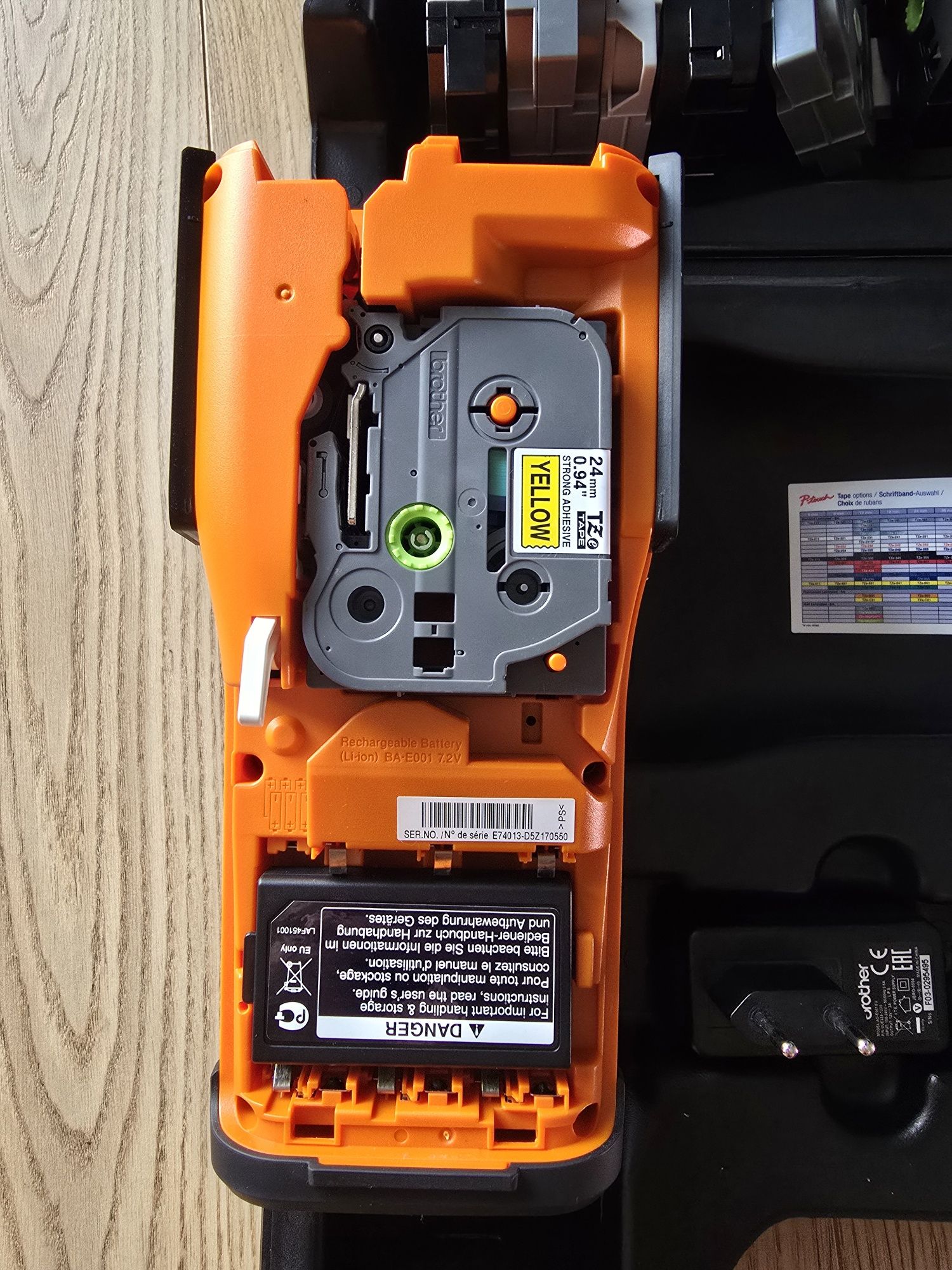 Mobilna drukarka etykiet Brother P-Touch PT-E550WVP
