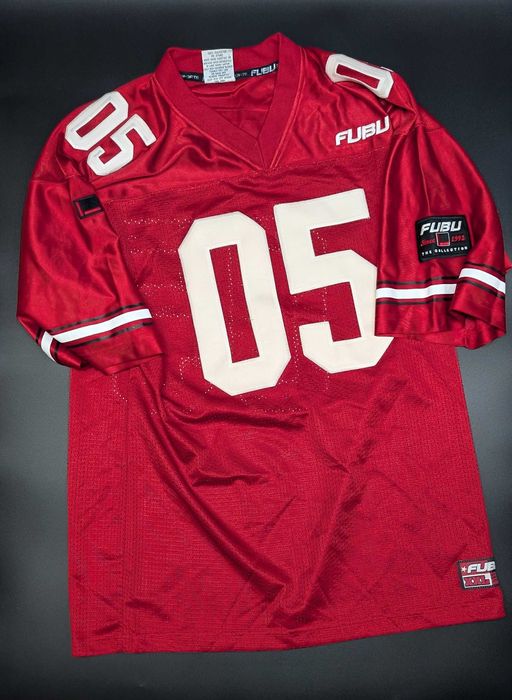 Rare FUBU 05 Jersey Men's Size L Red Vintage