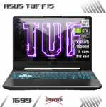 LAPTOP GAMINGOWY Asus TUF F15 GTX 1650 Ti i5-10300H 144 hz