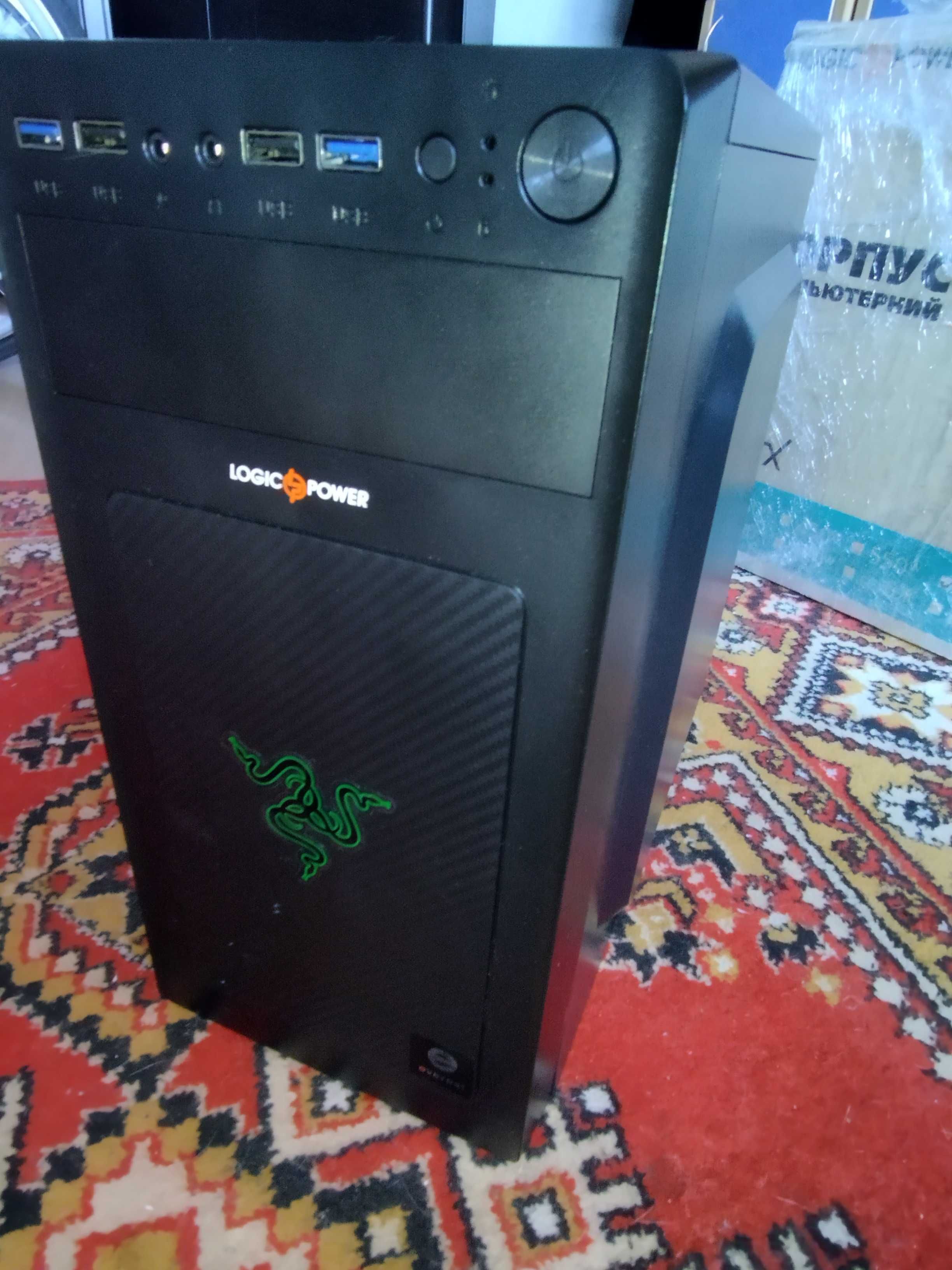 Пк игровой компьютер logicpower mini tower AMD Ryzen 3 3200G,