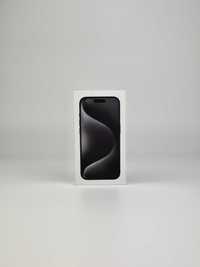 Apple iPhone 15 Pro 128 Gb / Nowy / Black Titanium / Gwarancja / Raty