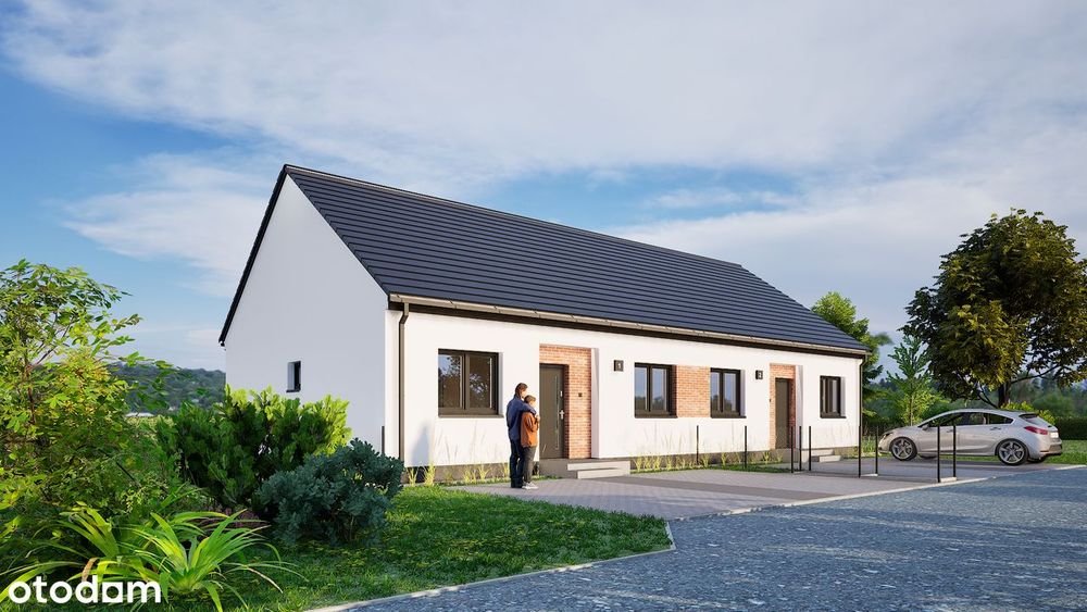 Mieszkanie 65 mkw z DUŻĄ działką!