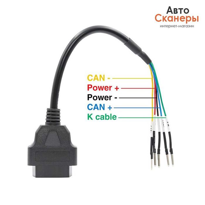 Переходник OBD II - CAN/Kline (универсальный)
