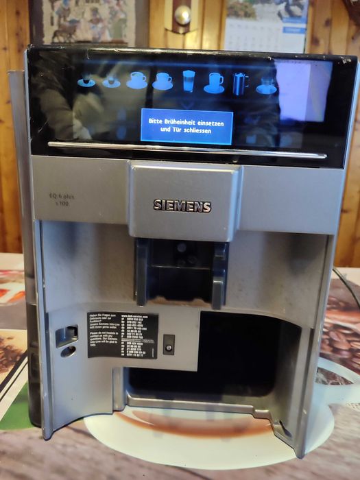 Siemens EQ6 plus s100.